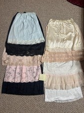 Vintage Nylon Lace Half Slips