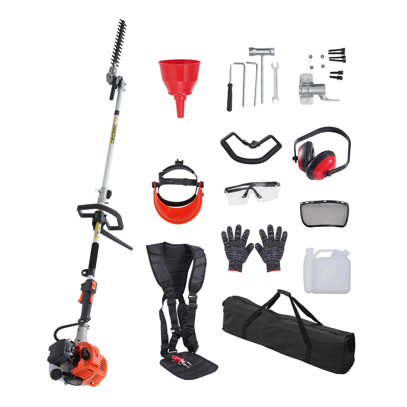 Gas Powered Pole Hedge Trimmer