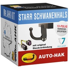 Gancio di Traino Rigido AutoHak per Peugeot 307 SW 05-07 + 13 Poli Specifico