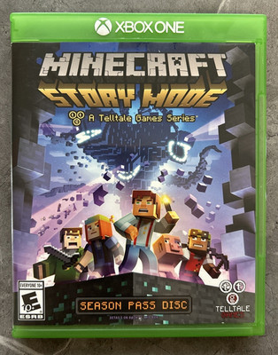 Minecraft: Story Mode - Season Pass Disc | CIB Complete | Xbox One