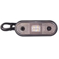 LED Begrenzungsleuchte Weiß 12V 24V Umrissleuchte Positionsleuchte PKW LKW KFZ