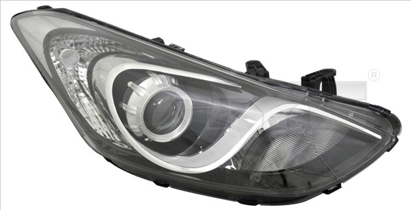 Scheinwerferleuchte rechts H7/H7 20-14207-05-2 TYC für HYUNDAI i30 i30 Kombi - Bild 4