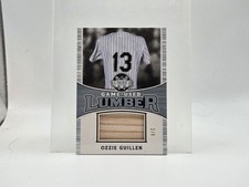 2024 Leaf Lumber Game Used Lumber Relics Blue /6 Ozzie Guillen #GUL-69