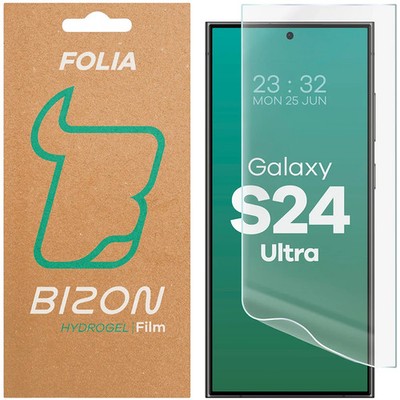 Hydrogel Schutzfolie für Galaxy S24 Ultra Bizon Displayschutzfolie Folie Film