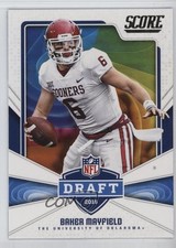 2018 Score NFL Draft Baker Mayfield #17 1p00