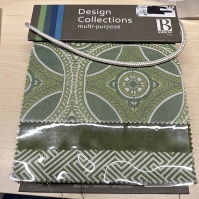 Fabric Sample Book Barrow Greens And Blues Multipurpose 8x8 6x8 4x8 18 Pg Each