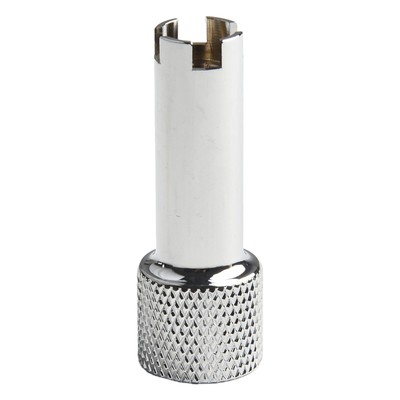 Silver Chrome Plated Copper NonAdjustable Poppet Adjust Tool for Diving
