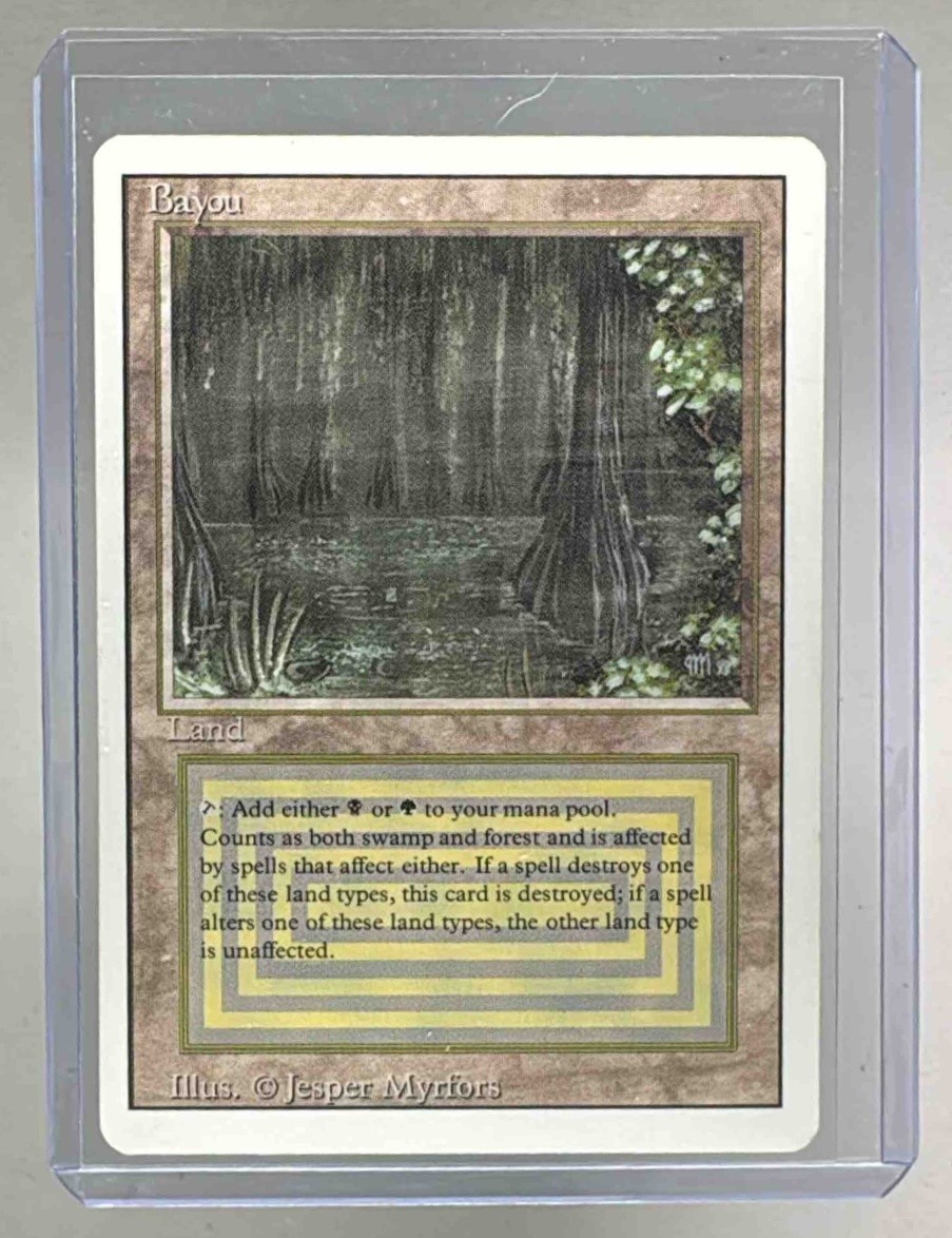 Bayou 1993 Magic: The Gathering Revised (B) | eBay