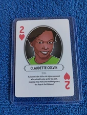 Claudette Colvin Playing Card Famous African Americans Card Free Shipping