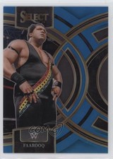 2024 Panini Select WWE Premier Level Blue Prizm /199 Faarooq #187 HOF 1c0k