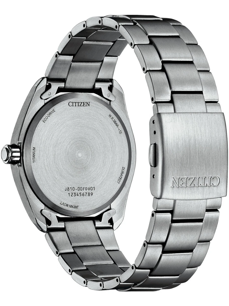 Citizen AW1900-50X Eco-Drive Super Titanium Energía solar 40mm 5ATM Cuarzo Un...