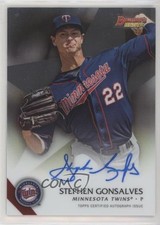 2015 Bowman's Best Best of 2015 Auto Stephen Gonsalves #B15-SG Auto 11b4