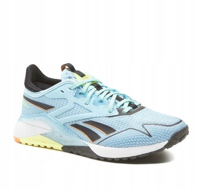 REEBOK NANO X2 TR SPORTSCHUHE HIMMELBLAU DAMEN 37,5 3R9G5*