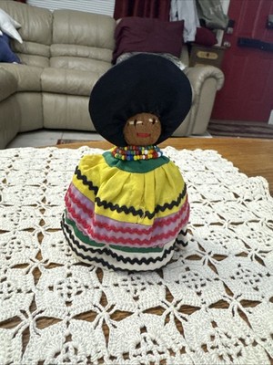 Vintage Seminole Indianer Puppe 5 Zoll