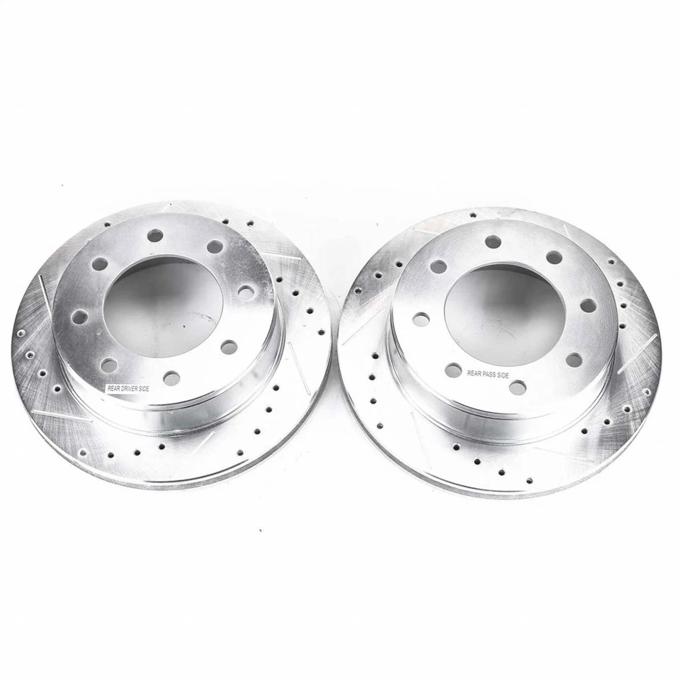 Power Stop Brake Rotors For GMC Sierra 1500 HD Classic 2007 Front Evolution Pair Foto 2 de 4