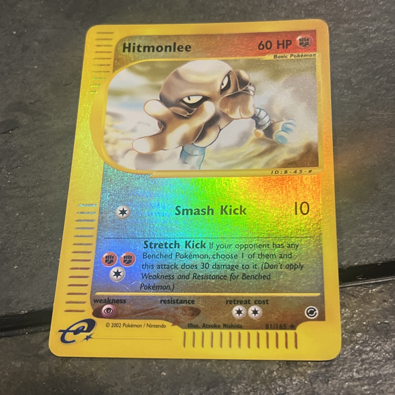 Pokémon Card Hitmonlee 81/165 Reverse Holo 2002 Expedition Base Set 288💎NM💎