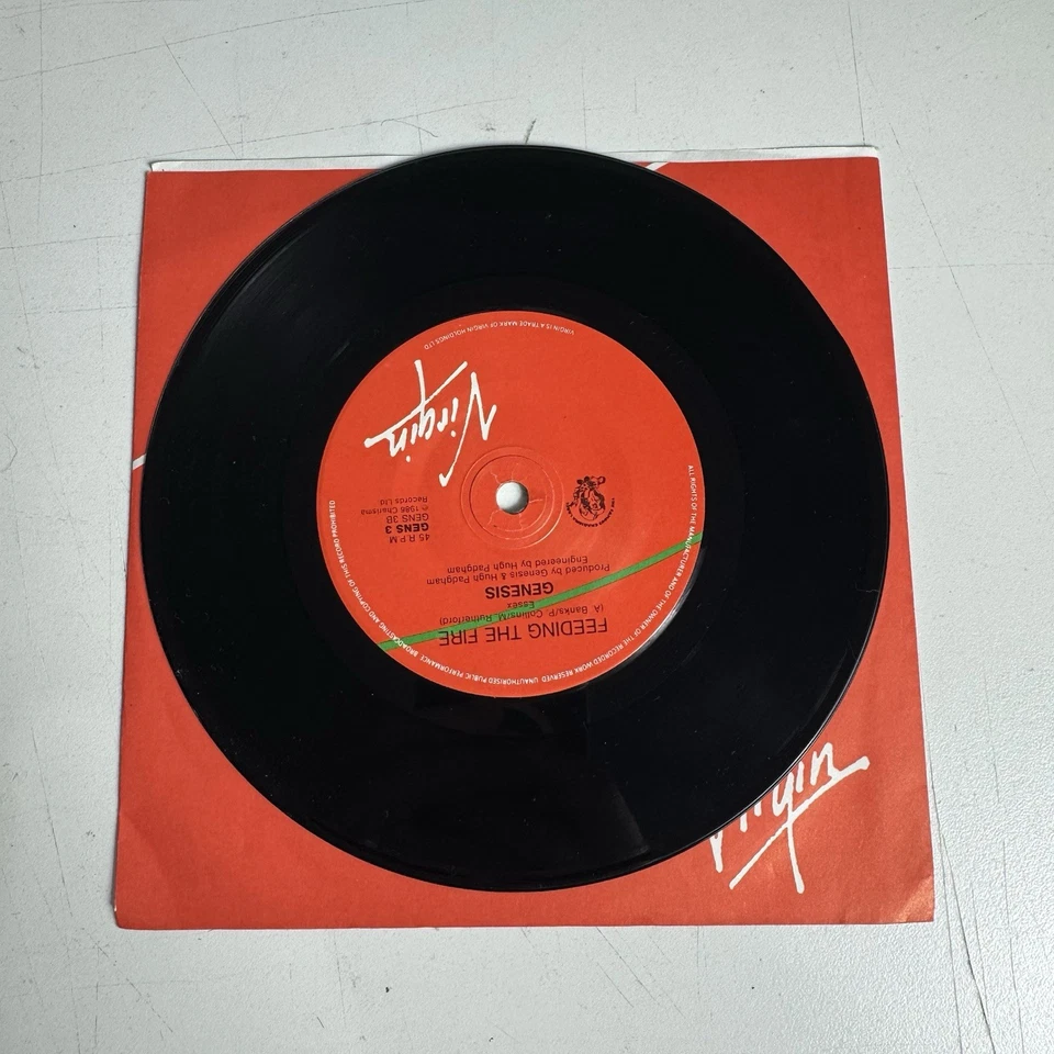 GENESIS Land Of Confusion Vinyl Single 45RPM 7" Virgin Records 1986 GENS3 - Image 4 of 4