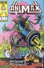 Animax #3 VG 1987 Stock Image Low Grade