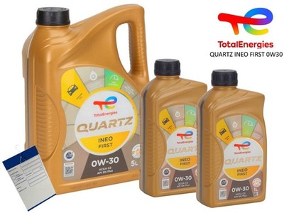 pL.9,56   7 L MOTORÖL TOTAL QUARTZ INEO FIRST 0W-30 ACEA C2 PSA B71 2312 / 2302