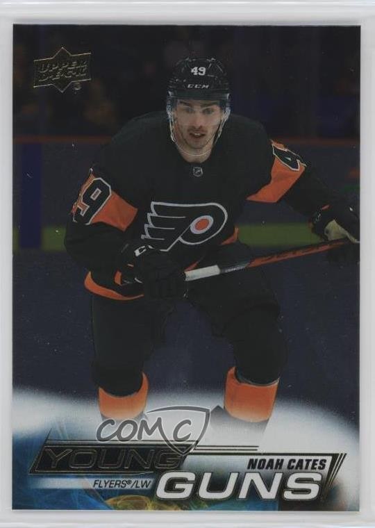 2022-23 Upper Deck Series 1 Young Guns Silver Foil Noah Cates #249 k2t