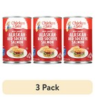 3 pack Wild Caught Alaskan Red Sockeye Salmon Traditional Style 1475 oz