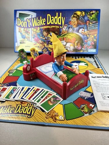 Vintage Don’t Wake Daddy Board Game 1992 Parker Brothers 100% Complete