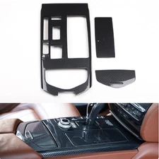 For Maserati Quattroporte 2014-2021 Carbon Fiber Center Console Gear Shift Panel