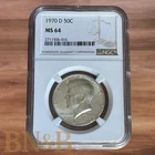 1970 D Kennedy Half Dollar NGC MS64 Key Date