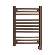 Mr Steam Broadway 20 in. Wall-Mounted Towel Warmer in Brushed Bronze