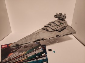 LEGO Imperial Star Destroyer 75055 No figs W/ Instructions Come W/ Display Stand