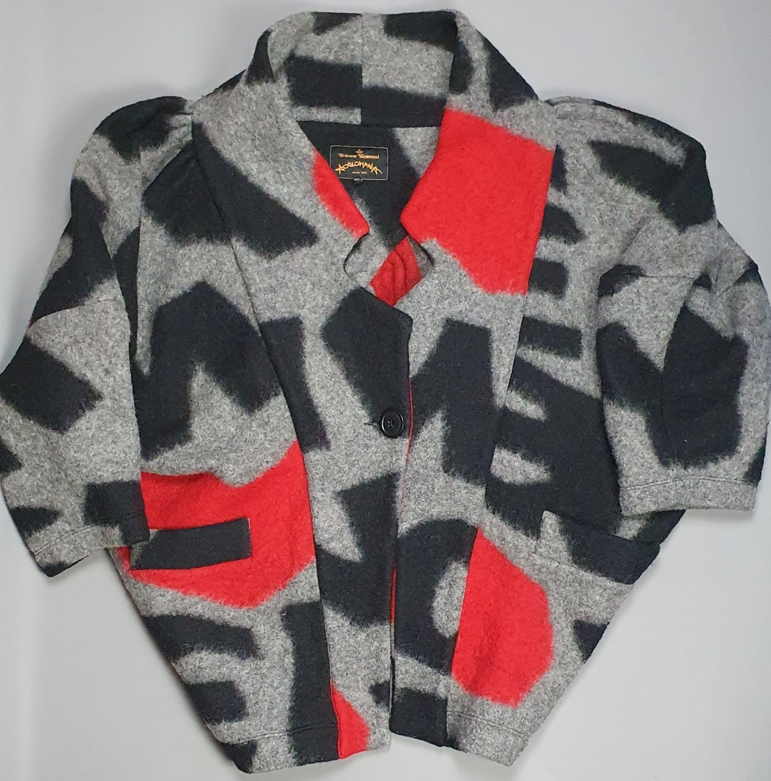 Vivienne Westwood Wool Coat Jacket Batwing Oversized Size 42 / 10UK Poncho