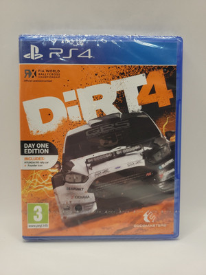 DiRT 4: Day One Edition PS4 PlayStation 4 NEU Sealed
