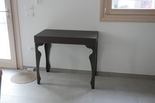 tavolo allungabile “Riflessi”  NUOVO - piano legno- gambe metallo 