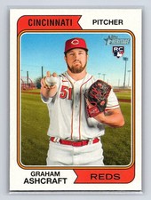 2023 Topps Heritage - Graham Ashcraft #383 (RC)