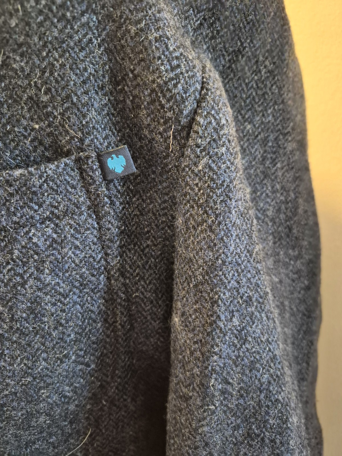 Men’s 100% Wool Blazer & Waistcoat Set 40R Tailored Smart Vintage image 3