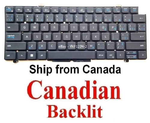 Keyboard for Dell Latitude 5420 5421 5430 5431 5440 7420 7520 7530 0MNNHV - CA