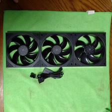 Thermalright TL M12QR X3 Black 120mm Reverse Blade PC Case Fan set of three