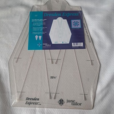 June Tailor Dresden Express Quilt Cutting Template JT-798 New