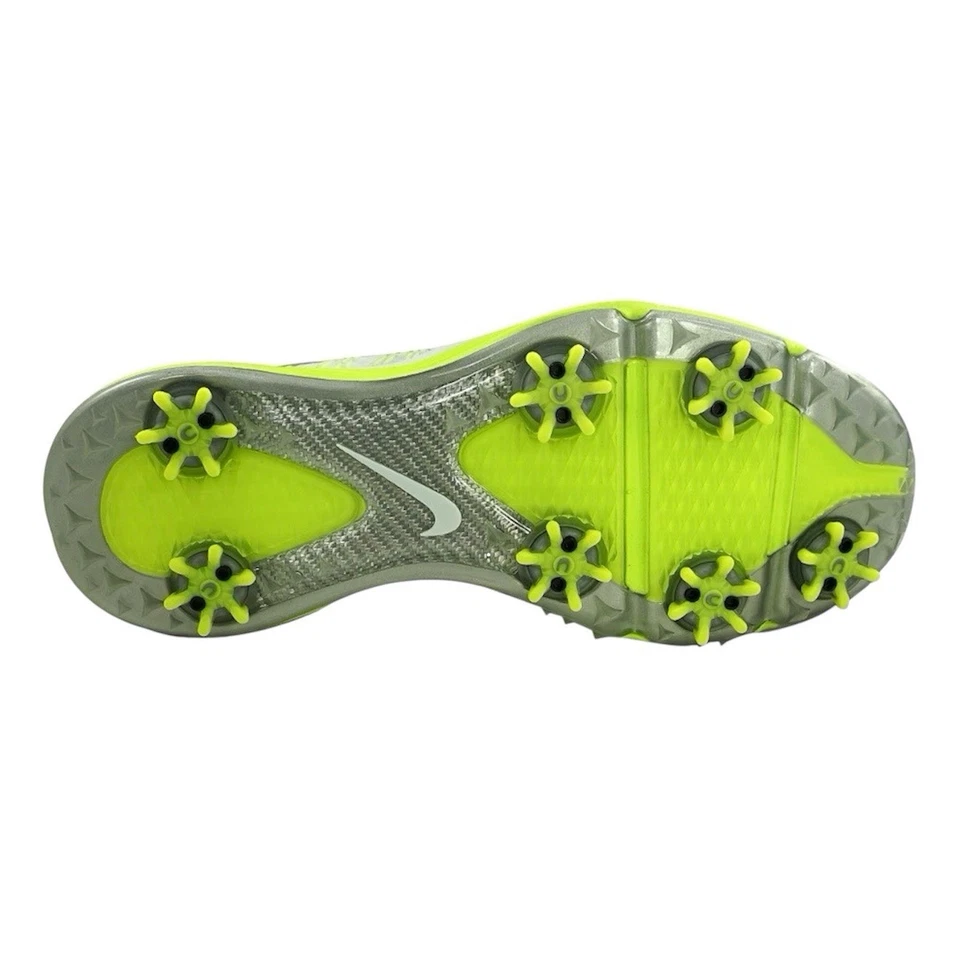 Zapatos de golf Nike para mujer Lunar Control 3 blancos/voltios/plateados 704676-101 Foto 2 de 3