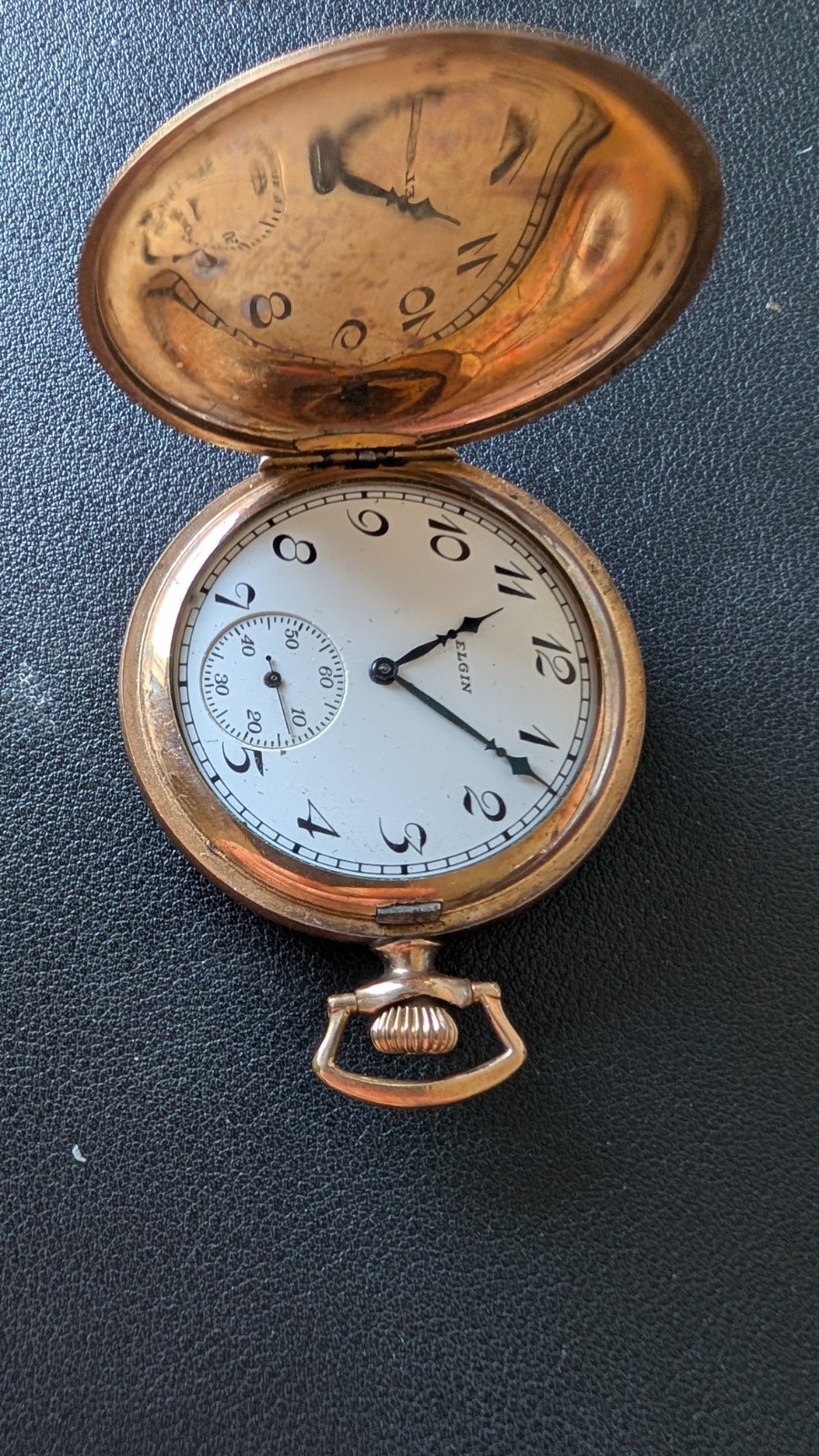 elgin Gold filled hunter-case pocket watch 30494612