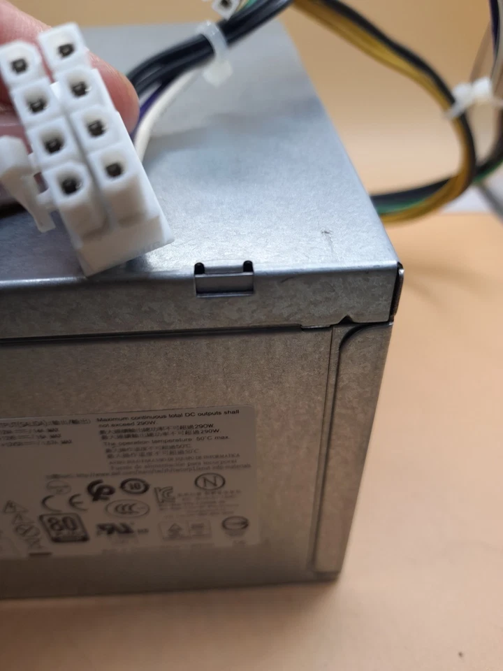 Dell 290w Power Supply L290EM-00 WHN49 OptiPlex 3020 7020 9020 Precision T1700 - Image 3 of 4