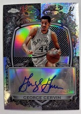 2025-26 Topps Chrome - Signature Style George Gervin #SS-GG Refractor (AU)