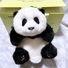 Chongker Panda Plush Handmade Panda Stuffed Animal Realistic Panda Plush