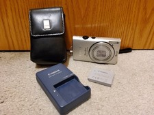 Canon PowerShot ELPH 310 HS Digital Camera 12.1MP 8x Zoom Silver  SD Card Case
