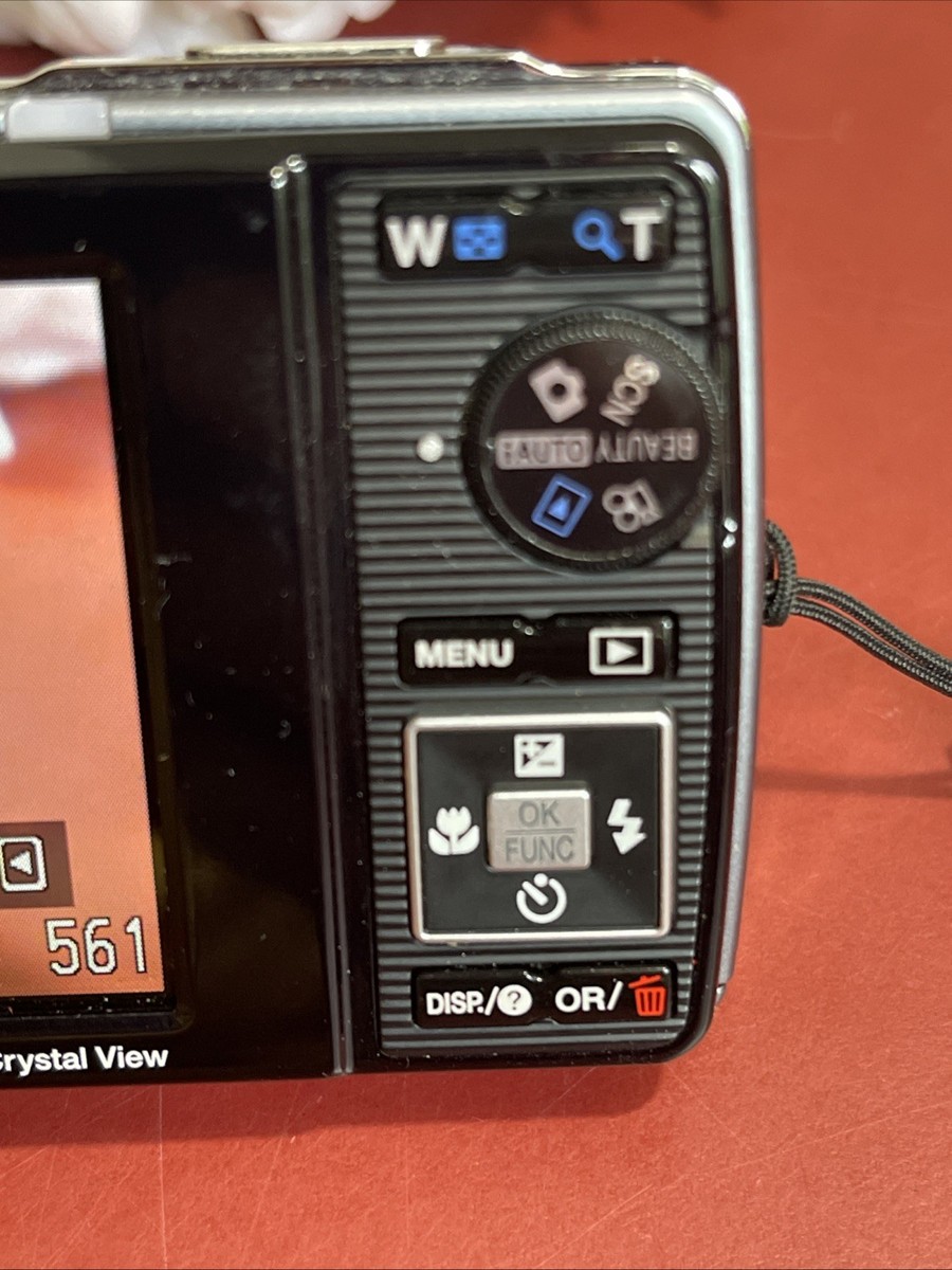 Olympus Stylus 7010 12.0MP Digital Camera - Silver for sale online