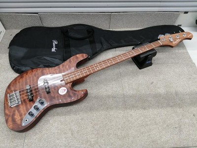 BACCHUS WL4-QM RSM/M Jazz Bass Type Electric Bass Guitar