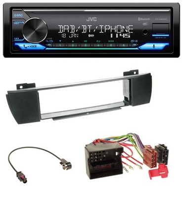 JVC Bluetooth DAB USB MP3 Autoradio für BMW X3 (bis 2007)