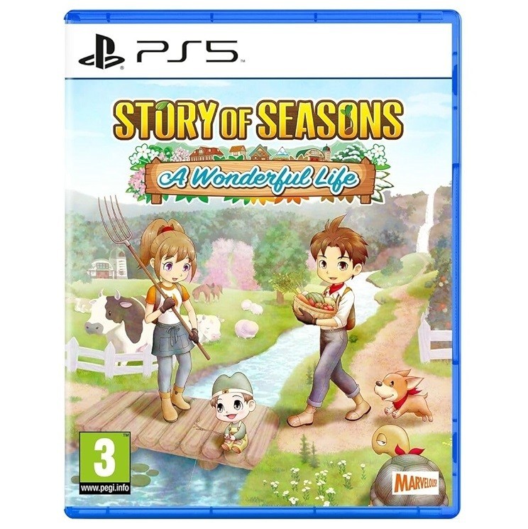 Story of Seasons A Wonderful Life (PS5 ) [PRE-OWNED] **GOOD PRICE** 🚚📦 Farming