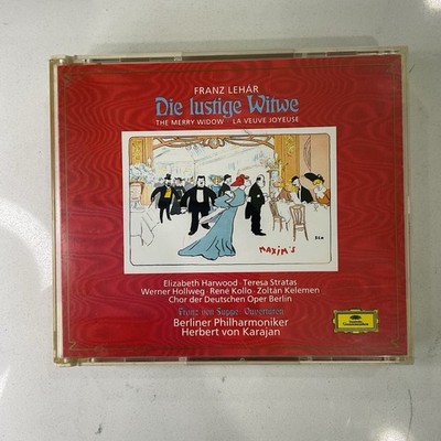 Franz Lehár Die Lustige Witwe Karajan DG CD