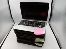 Lot of 10 - HP Chromebook 11 G3 G4 G5 11" Laptop -FOR PARTS -VARIOUS ISSUES -RR